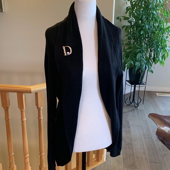 ✨Peplum Top w/ Pencil Skirt & high low Black Sweater bundle✨ - Picture 14 of 17